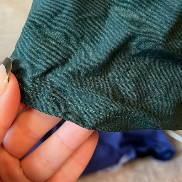 Vixen by Micheline Pitt swing dress hunter green - Picture 3 of 4